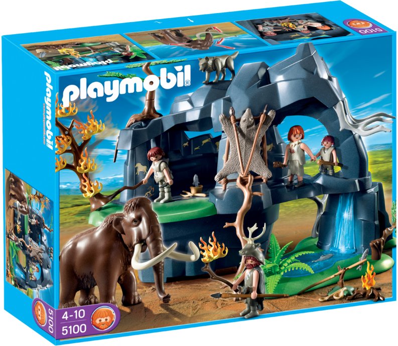 Stone Age Cave with Mammoth – box_front