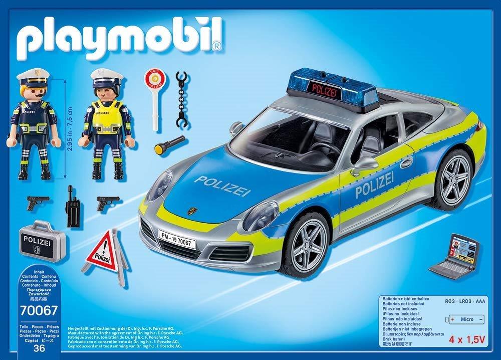 Porsche 911 Carrera 4S Police - Grey – extra
