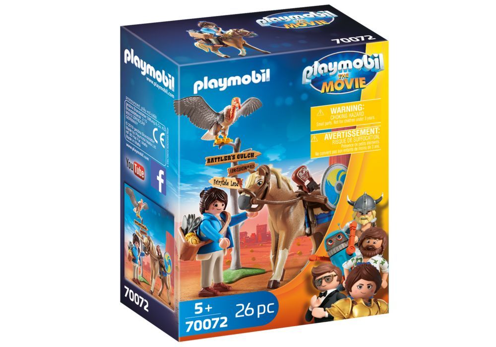 PLAYMOBIL:THE MOVIE Marla with Horse – box_front