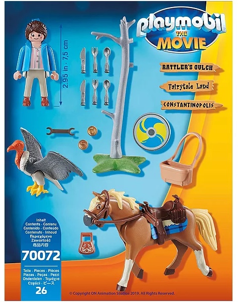 PLAYMOBIL:THE MOVIE Marla with Horse – extra