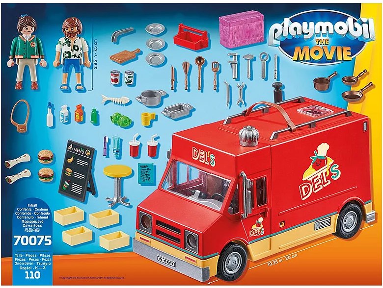 PLAYMOBIL: THE MOVIE Del's Food Truck – extra