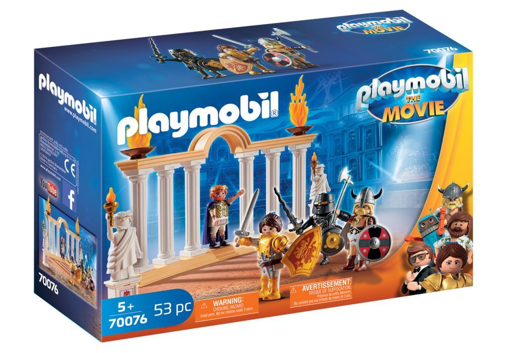 PLAYMOBIL:THE MOVIE Emperor Maximus in the Colosseum – box_front