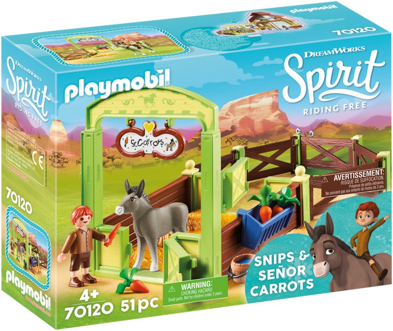 Snips and Señor Carrots with Horse Stall – box_front