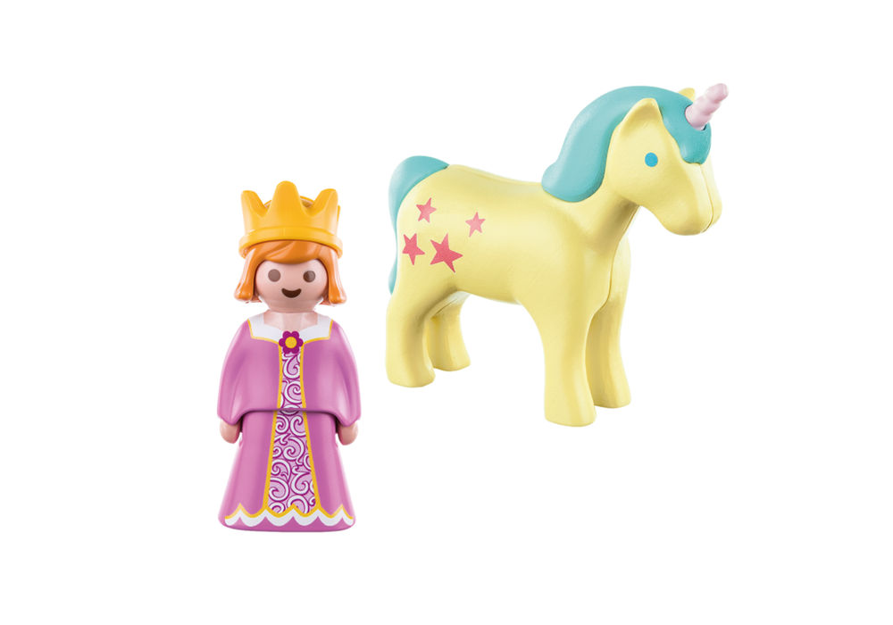 Princess with Unicorn – box_back