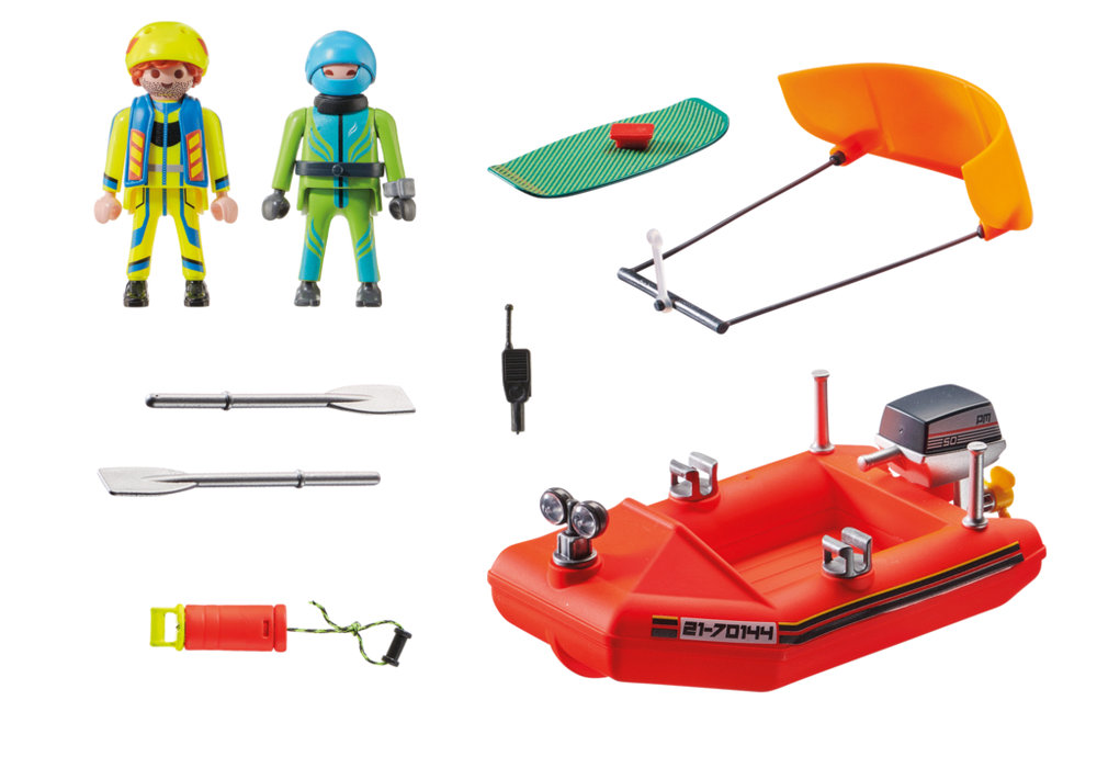 Kitesurfer Rescue with Speedboat – box_back