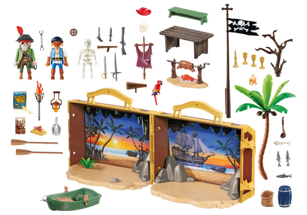 Take Along Pirate Island – box_back