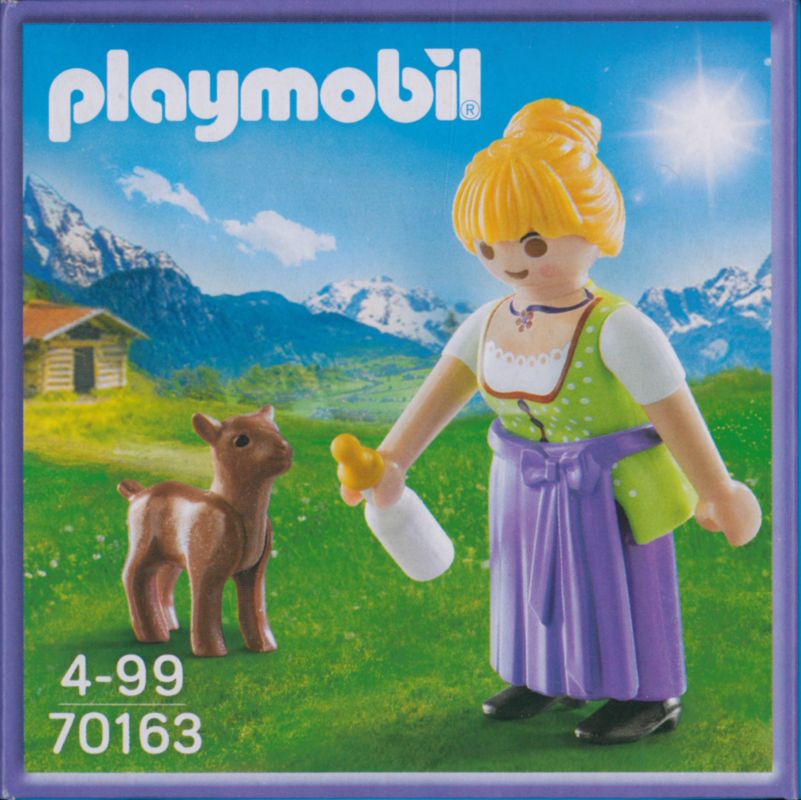 Milka Woman and Goat