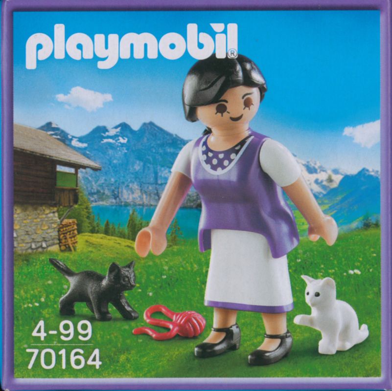 Milka Woman and Cats