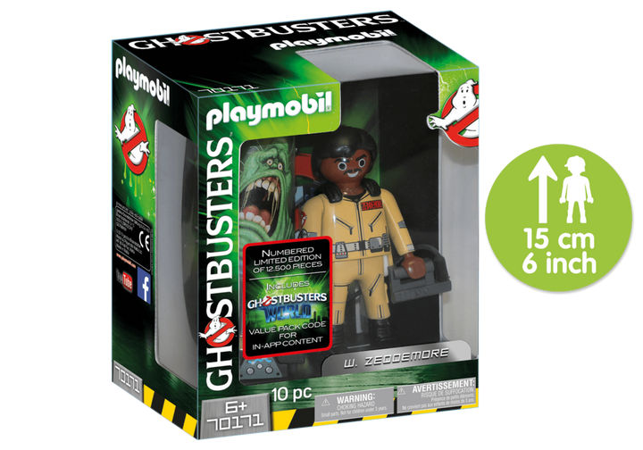 Ghostbusters™ Collection Figure W. Zeddemore