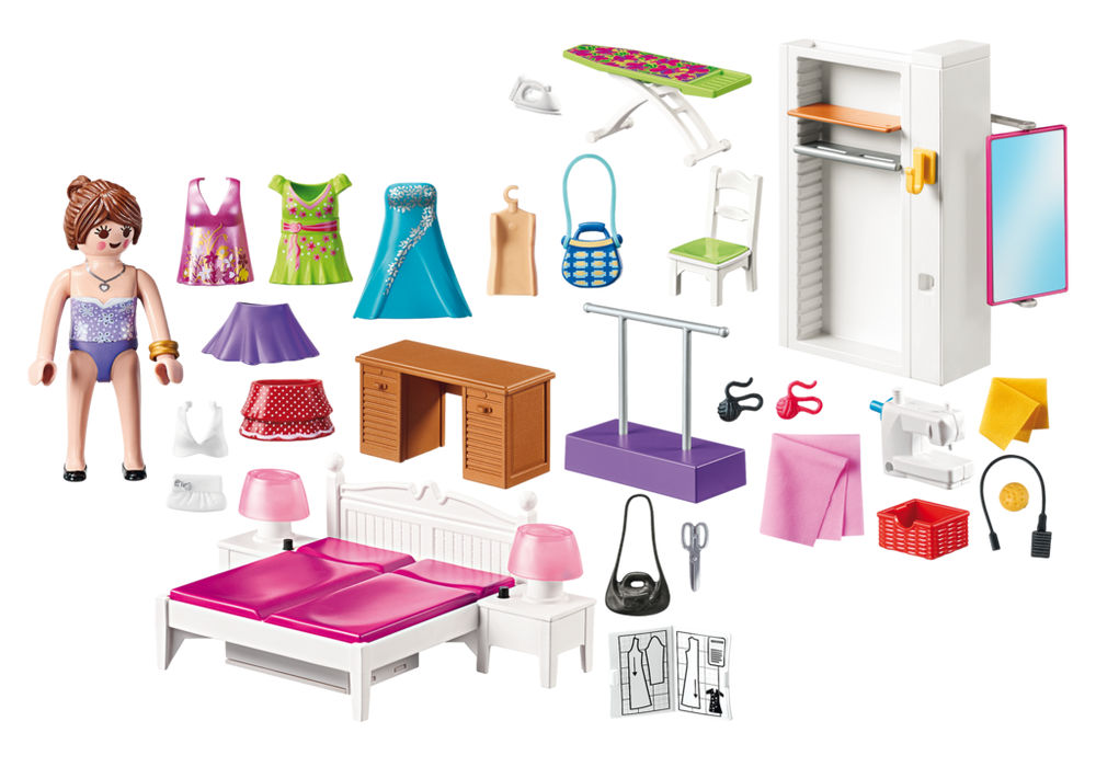 Bedroom with Sewing Corner – box_back