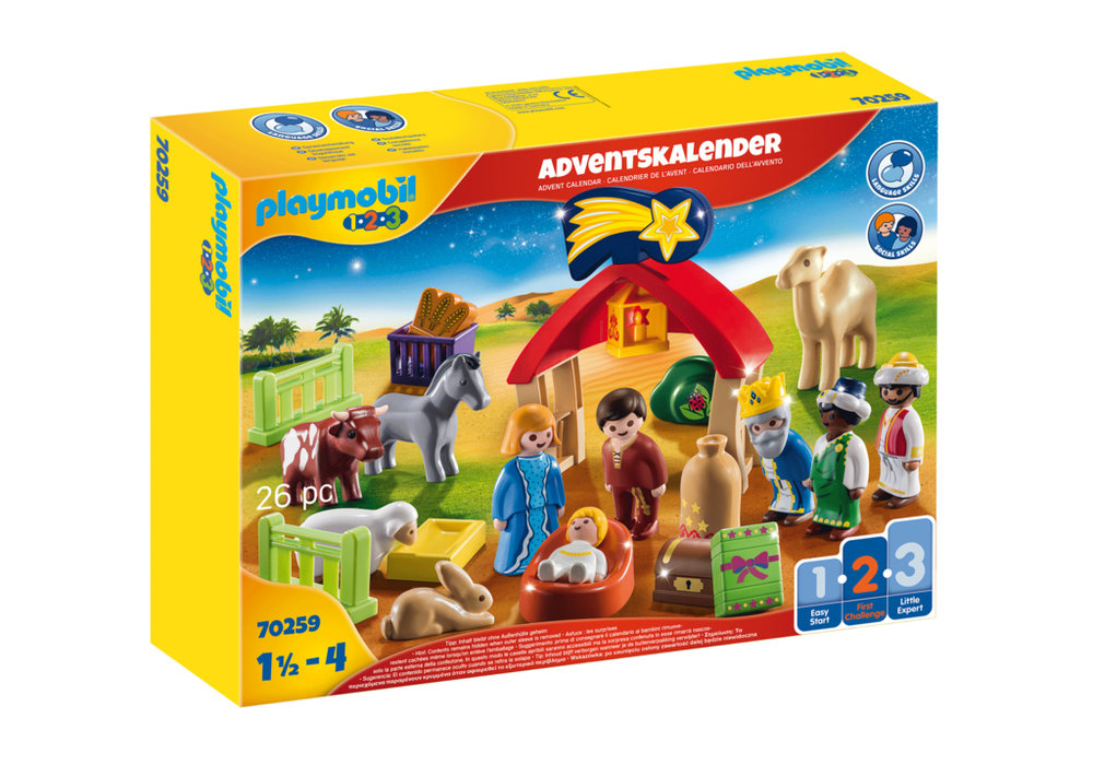 1.2.3 Advent Calendar - Christmas Manger – box_front