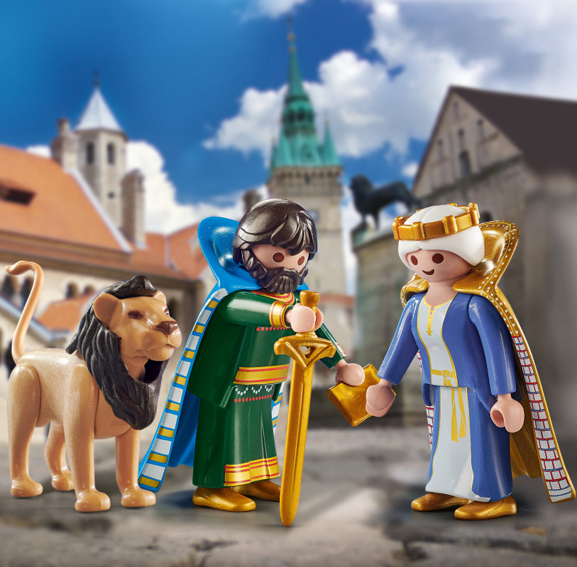 Herzog Heinrich, Mathilde und Löwe