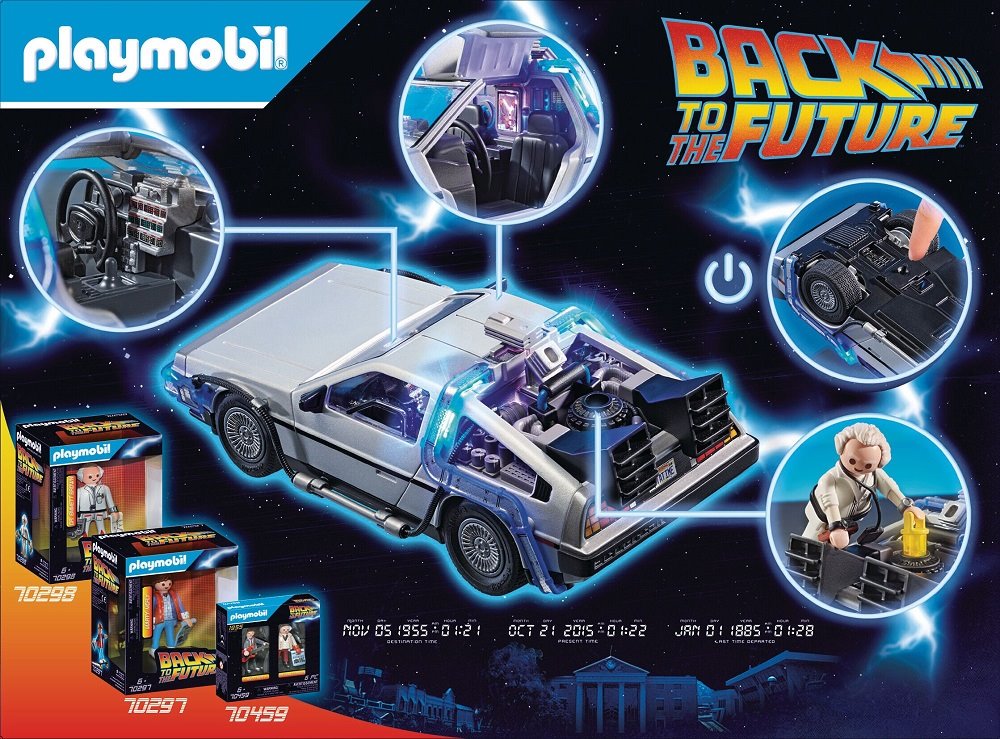 Back to the Future DeLorean – extra