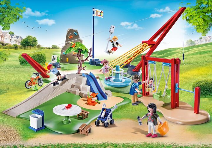 Parque con zona recreativa