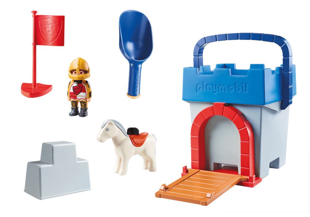 Knight's Castle Sand Bucket – box_back