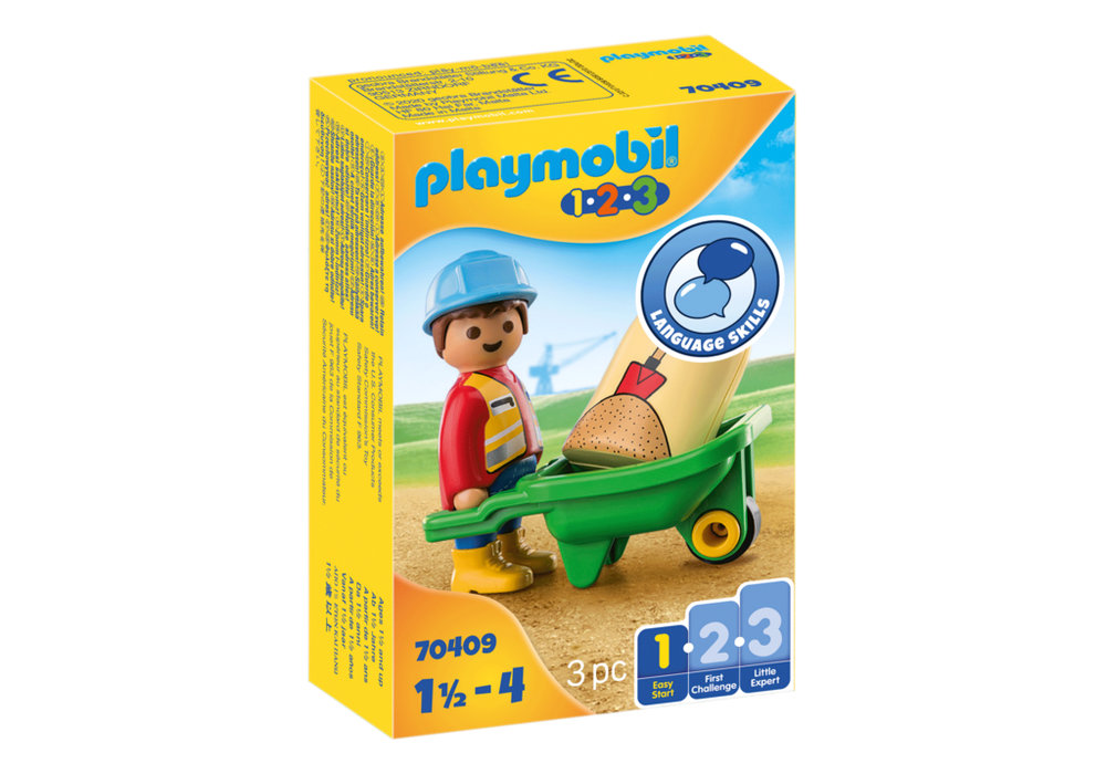 Construction Worker with Wheelbarrow – box_front