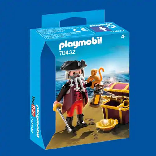 Pirate with Treasure Chest (also see 4783 for equivalent)