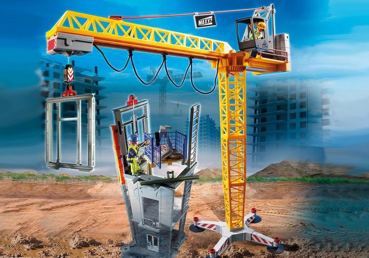 RC Crane with Building Section – detail