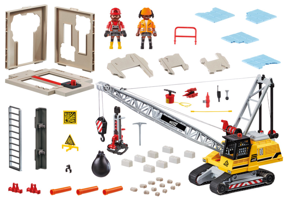 Cable Excavator with Building Section – box_back