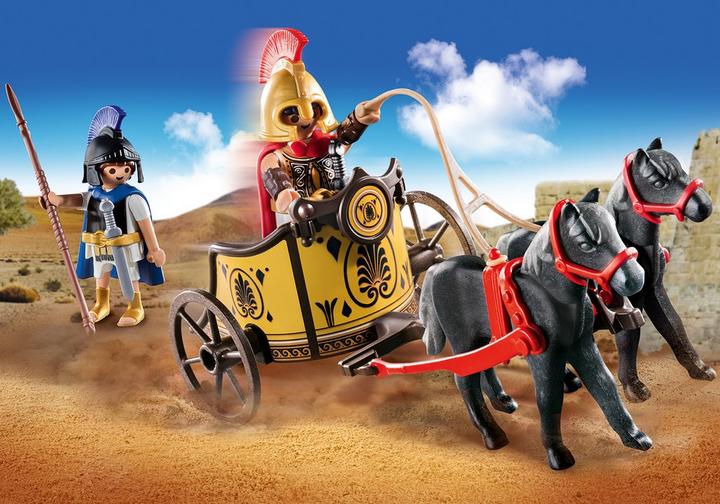 Achilles and Patroclus with Chariot