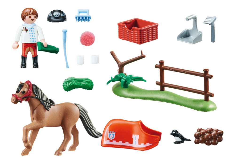Collectible Connemara Pony – box_back