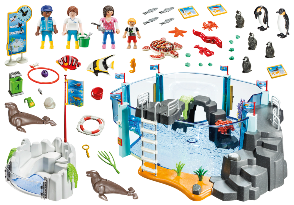 Day at The Aquarium – box_back