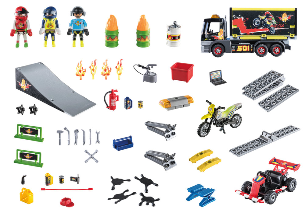 Jumbo Advent Calendar - Stunt Show – box_back
