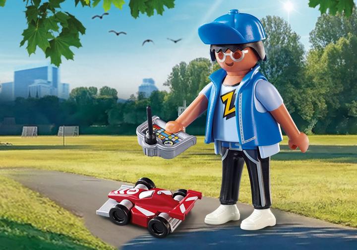 Boy with RC Car