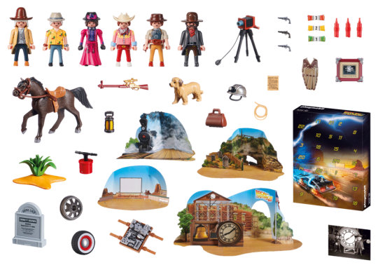 Advent Calendar - Back to the Future III – box_back