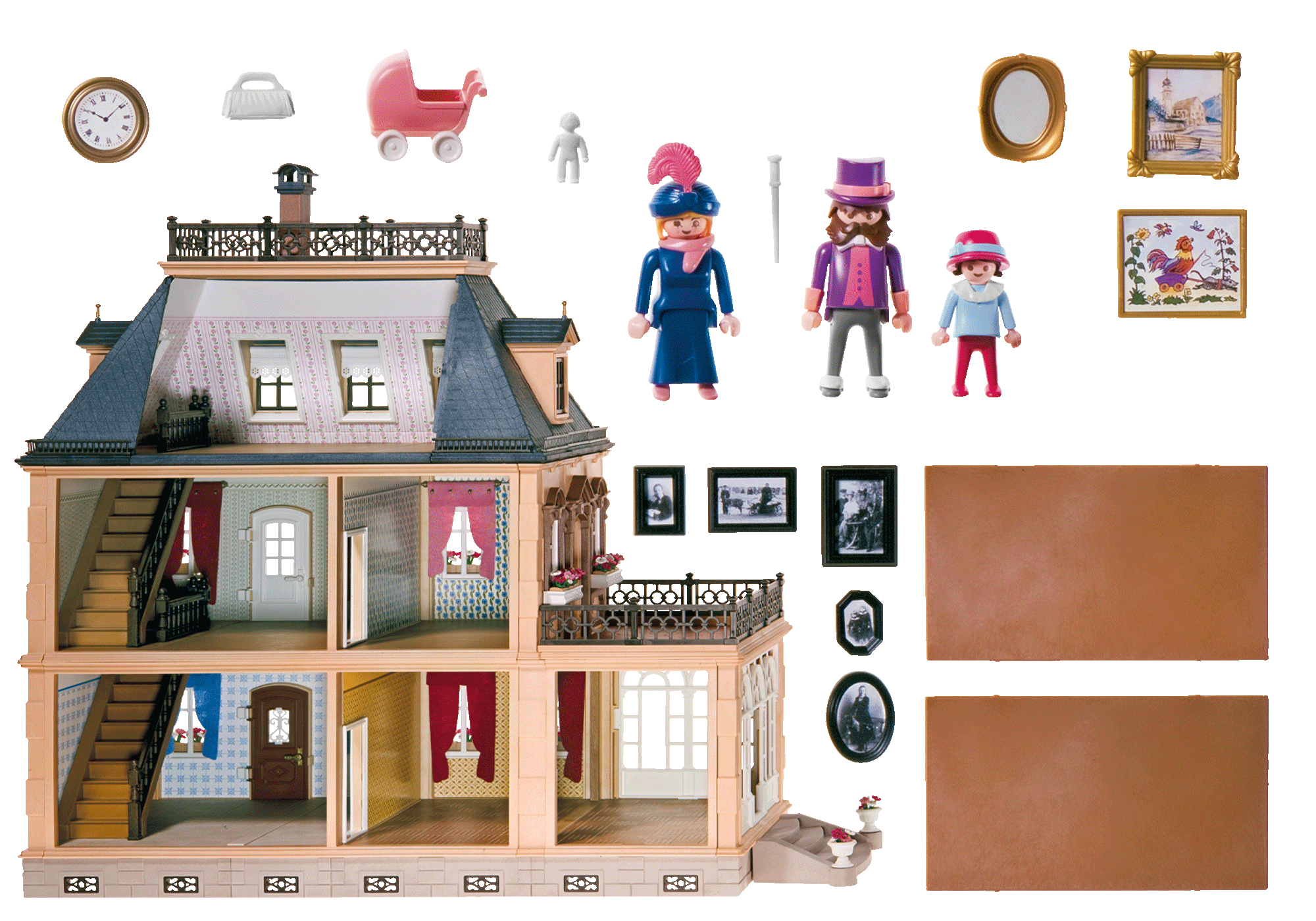 Nostalgisches Großes Puppenhaus