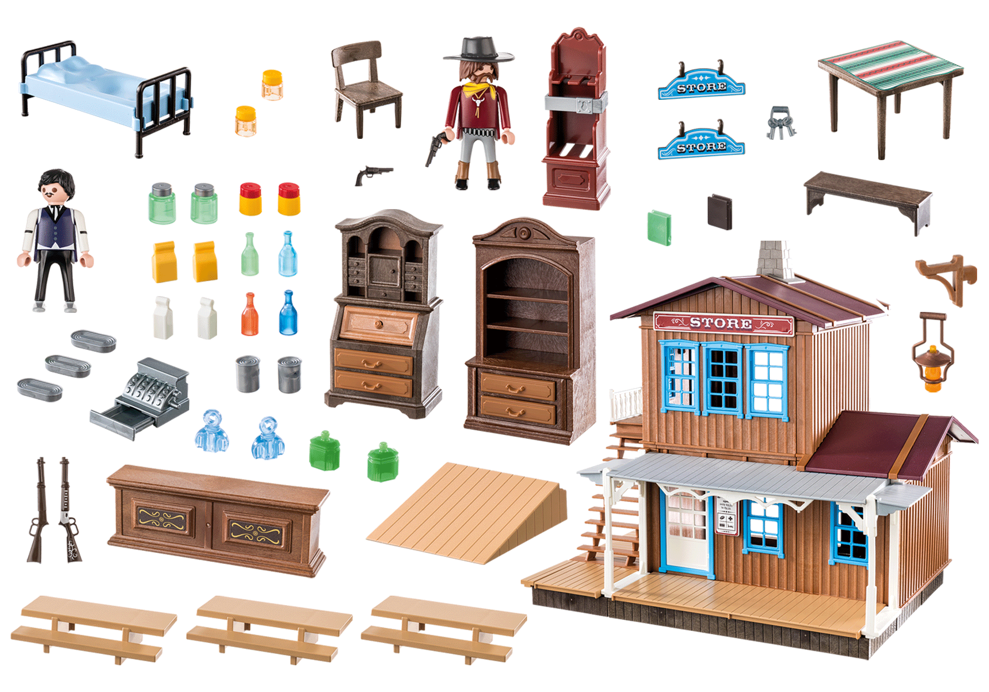 Westernladen m. Wohnung
