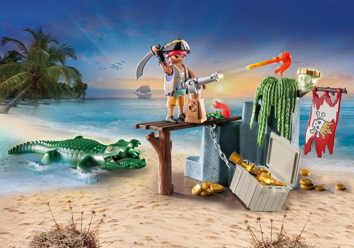 Pirate with alligator
