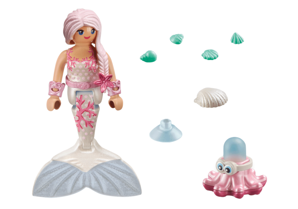 Mermaid with Squirt Octopus – box_back