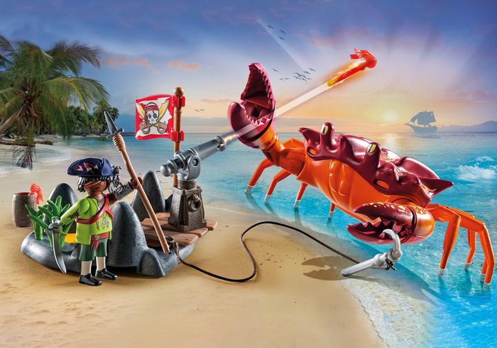 Battle against the Gian Crab